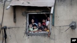 Palestinski civili u Gazi