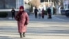 People walk in Tiraspol in Moldova's breakaway region of Transdniestria, Jan. 4, 2025. Flows of Russian gas via Ukraine to central and eastern Europe stopped on New Year's Day after a transit deal expired between the warring countries and Kyiv refused to extend it.