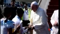 2015-01-13 美國之音視頻新聞: 教宗在斯里蘭卡呼籲實現公正與團結