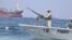 FILE - Somalia maritime police patrol in the Gulf of Aden off the coast of semi-autonomous Puntland State in Somalia, Nov. 26, 2023. Somalia’s maritime police force intensified patrols in the Red Sea following a failed pirate hijacking of a ship in the Gulf of Aden in November.