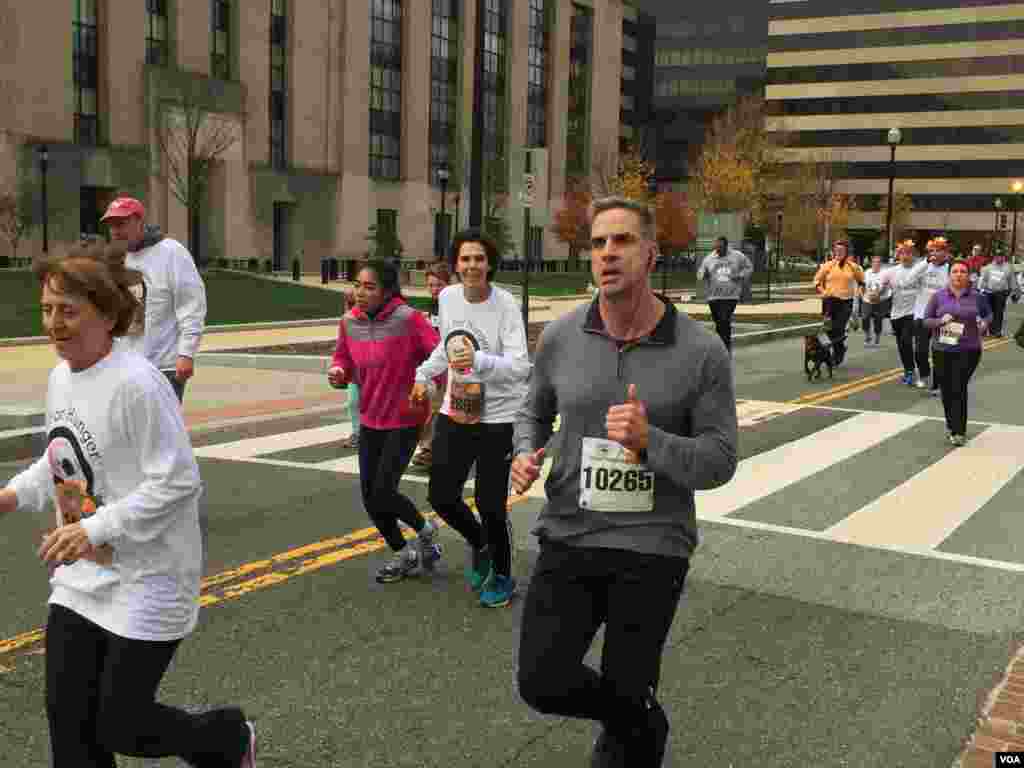 Parada do Thanksgiving na cidade de Washington DC. O evento anual é dedicado à luta contra a fome. Nov., 24, 2016