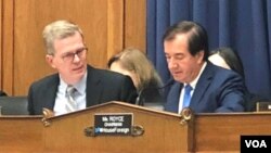 The House Foreign Affairs Committee and Chairman Ed Royce (R-CA) meet May 17, 2018, in the U.S. Capitol to discuss recent developments in Cambodia. (Sok Khemara/VOA Khmer) 