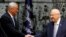 Isroil Prezidenti Reuven Rivlin muxolifat rahbari Benni Gansga koalitsion hukumat tuzishni taklif etmoqda, Quddus shahri, 23-oktabr, 2019-yil 