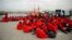 Would-be immigrants rest at Tarifa's harbor after being rescued off the Spanish Coast, Aug. 11, 2014.