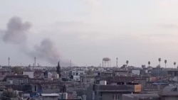 اختصاصی | تصاویر حمله هوایی به مقر حشدالشعبی در محوطه فرودگاه نظامی کرکوک