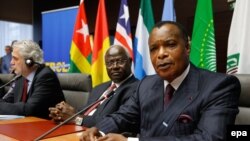 Le président de la République du Congo, Denis Sassou Nguesso