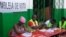 Mesa de voto na Guiné-Bissau