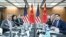 美国国务卿卢比奥在马尼拉举行的东盟外长会议期间，与中国外交部长王毅举行双边会晤。(2026年7月22日)