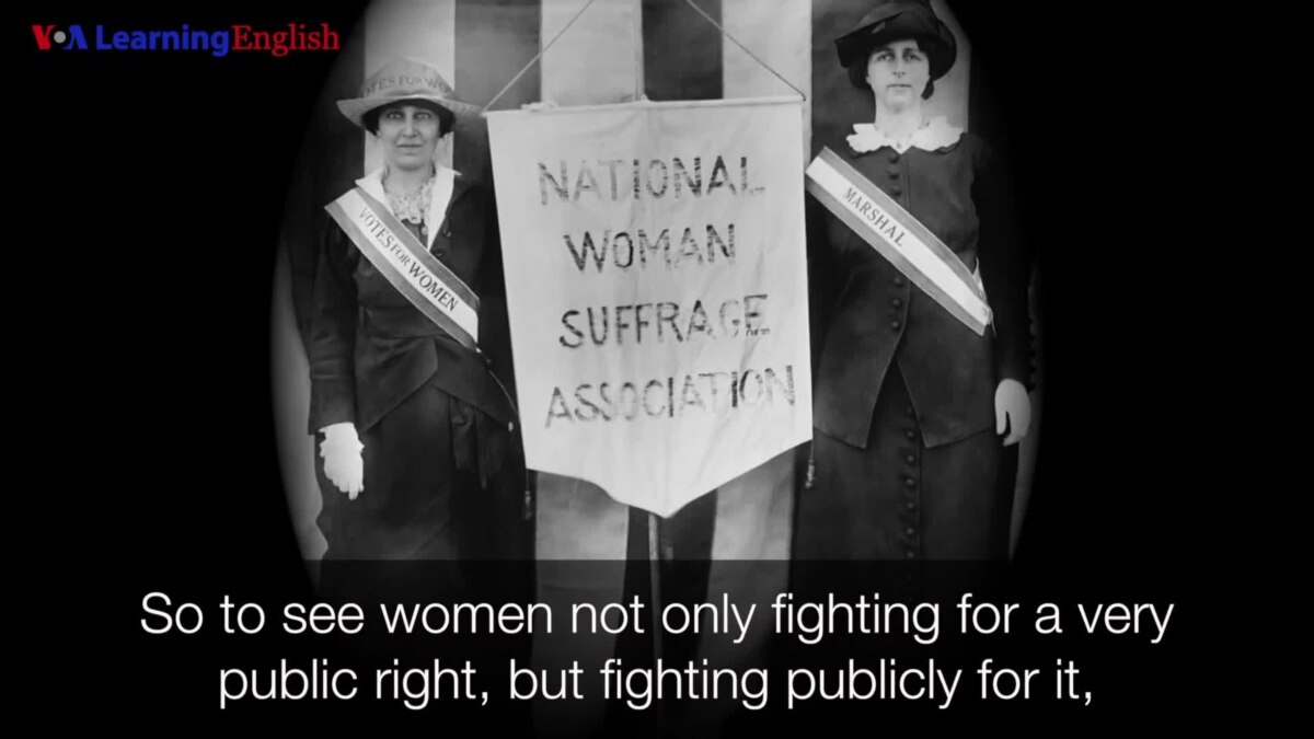 Flashback: The Fight for Women's Right to Vote