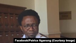 L'écrivain d'origine camerounaise Patrice Nganang poursuivi notamment pour "apologie de crime" et "menaces", Yaoundé, Cameroun, 22 juin 2017. (Facebook/Patrice Nganang)