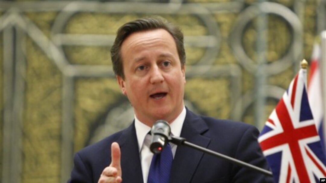 Perdana Menteri Inggris David Cameron (Foto: dok).