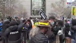 Այն պահը, երբ հրապարակվեց Ջորջ Ֆլոյդի մահվան կապակցությամբ նախկին ոստիկան Դերեք Շովինին մեղավոր ճանաչելու դատավճիռը. Մինեապոլիս