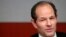 Former New York governor Eliot Spitzer speaks at the Reuters Global Financial Regulation Summit 2010 in New York April 28, 2010. 