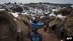 Un camp de déplacés internes, à Kalemie, République démocratique du Congo, le 20 mars 2018.