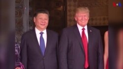Donald Trump ante su primera visita a China