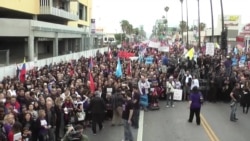 13Օ հազարանոց ցույց Լոս Անջելեսում