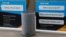 FILE - Prompts on how to use Amazon's Alexa personal assistant are seen in an Amazon "experience center" in Vallejo, Calif., May 8, 2018. The device and many other services were impacted by the company's cloud services outage on June 13, 2023.