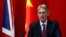 British Foreign Secretary Philip Hammond delivers his speech at Peking University in Beijing, Aug. 12, 2015. 