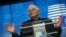 European Union foreign policy chief Josep Borrell talks to journalists during a news conference following an EU foreign ministers' meeting at the Europa building in Brussels, Belgium, Feb. 17, 2020. 