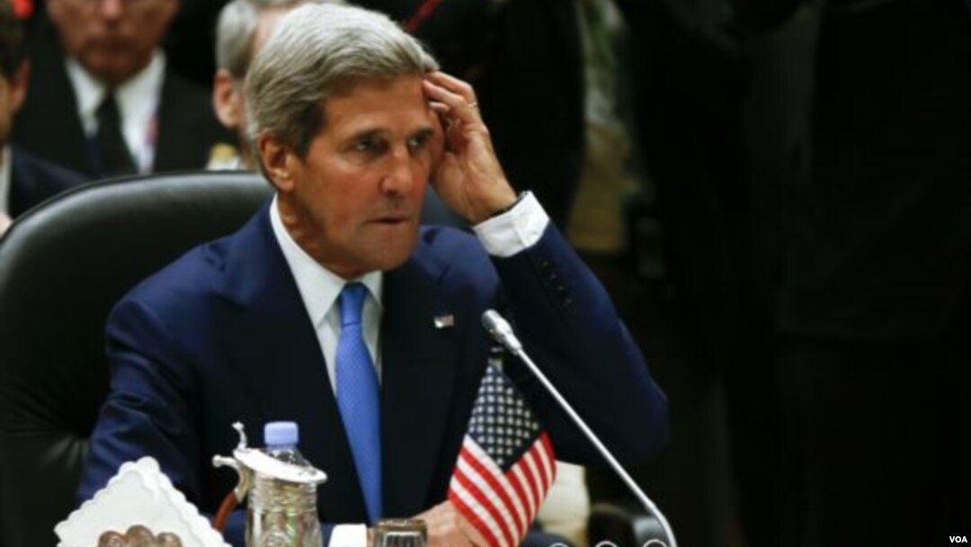 Menlu AS John Kerry menangguhkan rencana lawatannya ke Filipina akhir pekan ini akibat badai tropis (foto: dok). 