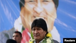 Tổng thống Bolivia Evo Morales.