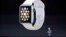 FILE - Apple CEO Tim Cook introduces the new Apple Watch on Tuesday, Sept. 9, 2014, in Cupertino, Calif. Apple's new wearable device marks the company's first major entry in a new product category since the iPad's debut in 2010.