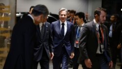 G-7 အစည်းအဝေးအတွက် ကန်နိုင်ငံခြားရေးဝန်ကြီး ဂျပန်နိုင်ငံရောက်ရှိ
