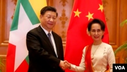 China Myanmar Ink Dozens of Agreements during Xi's Visit