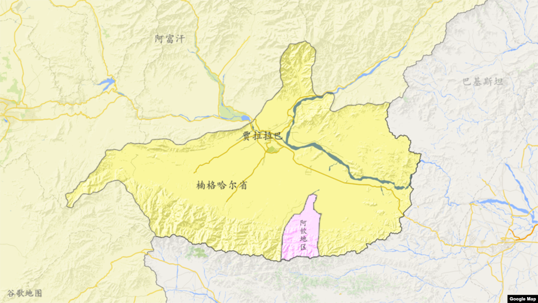 阿富汗楠格哈尔省阿钦地区
