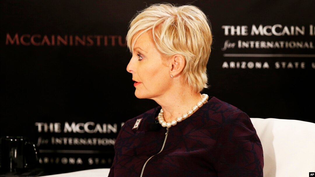 Cindy McCain, Kepala “Human Trafficking Advisory Council” pada McCain Institute for International Leadership