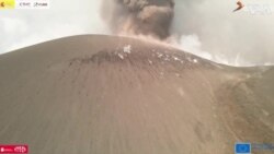 Drone Footage Shows ‘Lava Bombs’ Erupting From La Palma Volcano