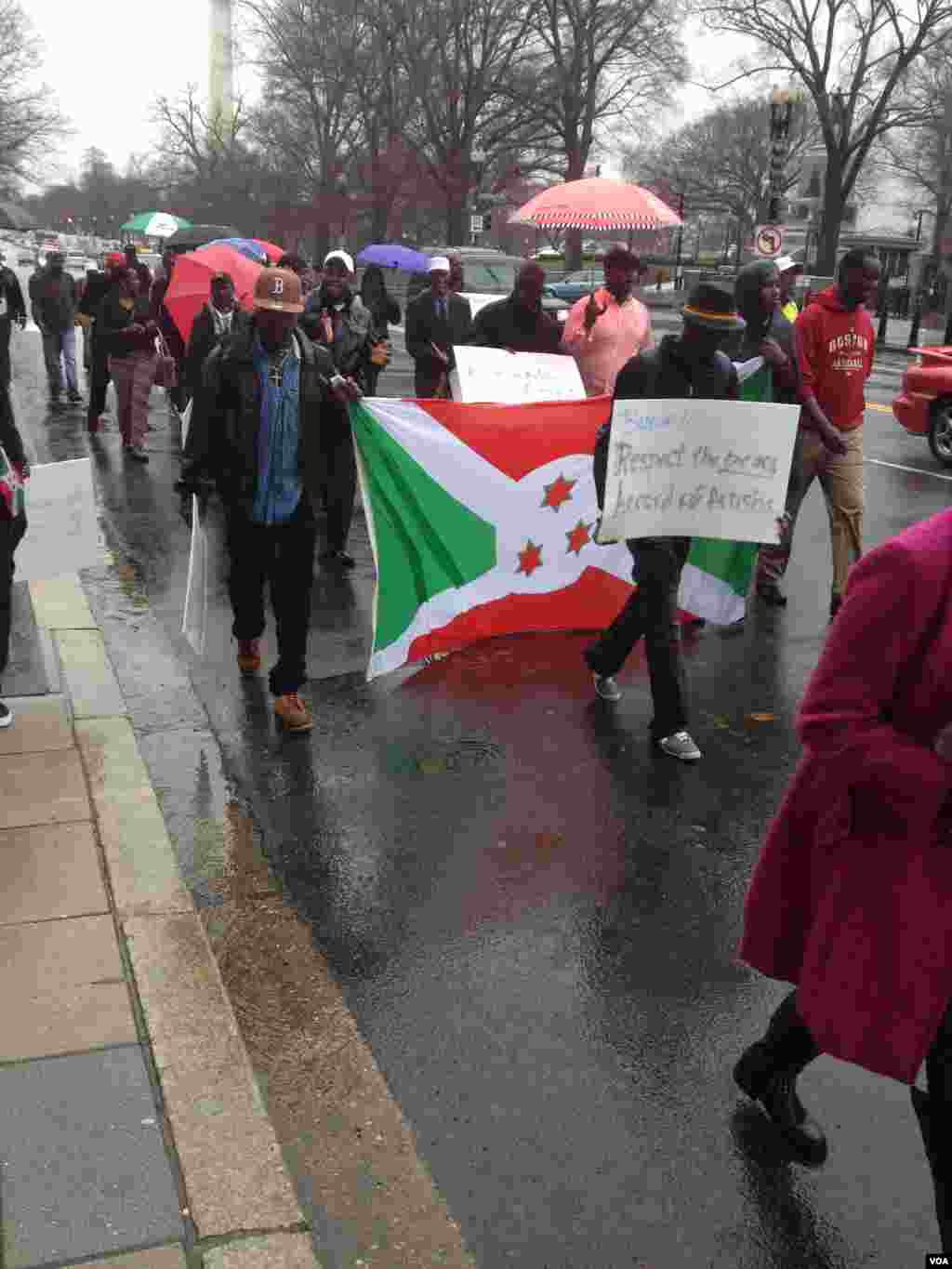 Abarundi mu myiyerekano i Washington DC