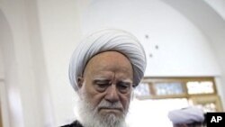 2일 이란 총선이 실시되는 가운데, 테헤란 근교 투표소.