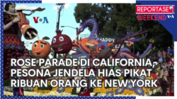 Reportase Weekend: Rose Parade di California, Pesona Jendela Hias Pikat Ribuan Orang ke New York