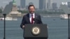 뉴욕항서 ‘미국 독립 250주년’ 국제관함식 열려 