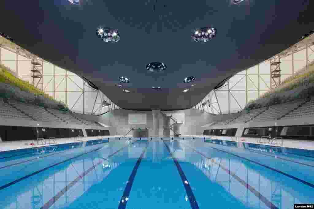 Garoonka dabaasha ee Aquatics(Photo: Steve Bates / London 2012)