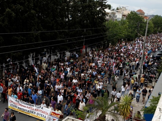Greek Protests Grow Over Closure of State Broadcaster