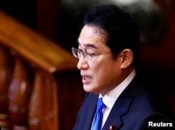 Perdana Menteri Jepang Fumio Kishida menyampaikan pidato kebijakannya pada hari pertama di majelis rendah parlemen di Tokyo, Jepang, 23 Januari 2023. (Foto: REUTERS/Kim Kyung-Hoon)