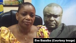 Eve Bazaiba, chef de file du Front pour le respect de la Constitution (FRC) et secrétaire général du Mouvement pour la libération du Congo (MLC), 4 janvier 2016. Crédit Eve Bazaiba/Facebook