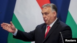 Perdana Menteri Hongaria Viktor Orban (foto: dok). Hongaria mempertanyakan keseriusan Swedia untuk bergabung ke dalam aliansi NATO. 