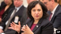 美國緝毒署署長米歇爾-萊昂哈特 (資料照片)