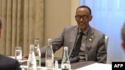 Président Paul Kagame ya Rwanda na Paris, France, 18 mai 2021.