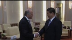 2013-04-12 美國之音視頻新聞: 法國外長訪問中國