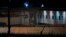 An "estelada" or independence flag is waved from the window of a cell in Lledoners prison, in Sant Joan de Vilatorrada, about 50 kilometers away from Barcelona, Spain, Sept. 18, 2018. 