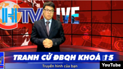 Ứng cử viên ĐBQH Lê Trọng Hùng giới thiệu chương trình tranh cử trên kênh YouTube CHTV Viet Nam ngày 25-3-2021.