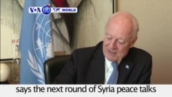 VOA60 World PM - Syria peace talks to re-start on March 9