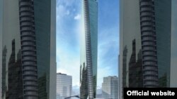 Hotel y Torre Trump Internacional que será inaugurada el martes en Vancouver, Canadá, por los dos hijos mayores del presidente de EE.UU. Donald Trump.