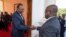 Le président kényan Uhuru Kenyatta accueille son homologue de la RDC, Félix Tshisekedi, à la State House, à Nairobi, au Kenya, le 6 février 2019. (Twitter/Uhuru Kenyatta)