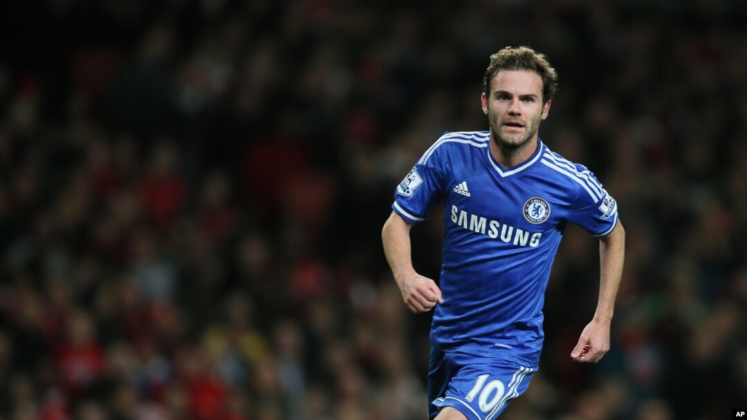 Pemain Chelsea Juan Mata, yang dibajak Manchester United, belum mampu mendongkrak prestasi klub tersebut. (Foto: Dok)