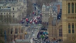 Una docena de heridos en las afueras del Parlamento británico